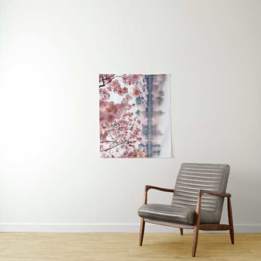 Cherry Blossoms Wandteppich (Beispiel)