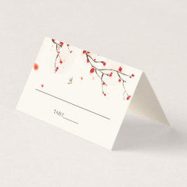 Cherry Blossoms Wasserfarbe Hochzeitsplatz