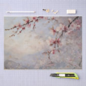 Cherry Blossoms Wasserfarbendekoupage Seidenpapier (Handwerk)