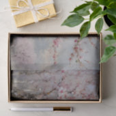 Cherry Blossoms Wasserfarbendekoupage Seidenpapier (Geschenk)