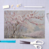 Cherry Blossoms Wasserfarbendekoupage Seidenpapier (Handwerk)