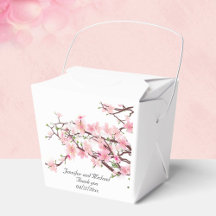 Cherry Blossoms Wedding Personalize Vielen Dank
