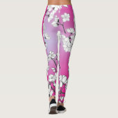 Cherry Blossoms Yoga | Haut | Sakura YOGA Leggings (Rückseite)