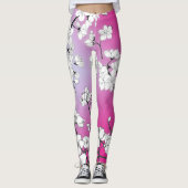 Cherry Blossoms Yoga | Haut | Sakura YOGA Leggings (Vorderseite)