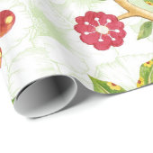 Cherry Blosson Design Wrapping Paper Geschenkpapier (Rolleneckpunkt)