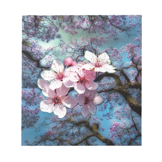 Cherry Blossum Notizblock (Vorderseite)