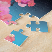 Cherry blüht auf dem Fuji Puzzle (Seite)