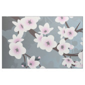 Cherry blüht floral Dusty Pink Blau Stoff (Fat Quarter (45,7 x 55,9 cm))