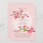 Cherry blüht religiöse Einladung (Vorne/Hinten)