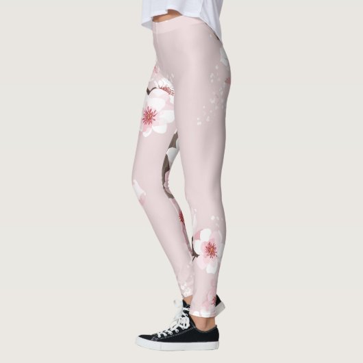 Cherry blüht rosa Leggings (Links)