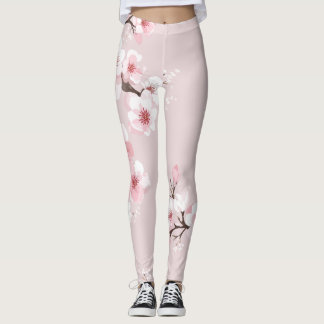 Cherry blüht rosa Leggings