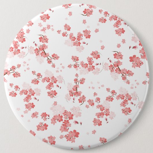 Cherry Blume 2 Button (Vorderseite)