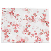 Cherry Blume 2 Große Geschenktüte (Rückseite)