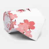 Cherry Blume 2 Krawatte (Gerollt)