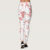 Cherry Blume 2 Leggings (Rückseite)