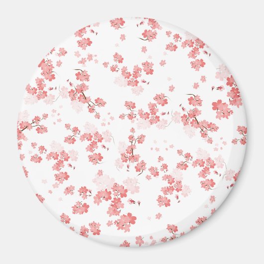 Cherry Blume 2 Magnet (Vorne)