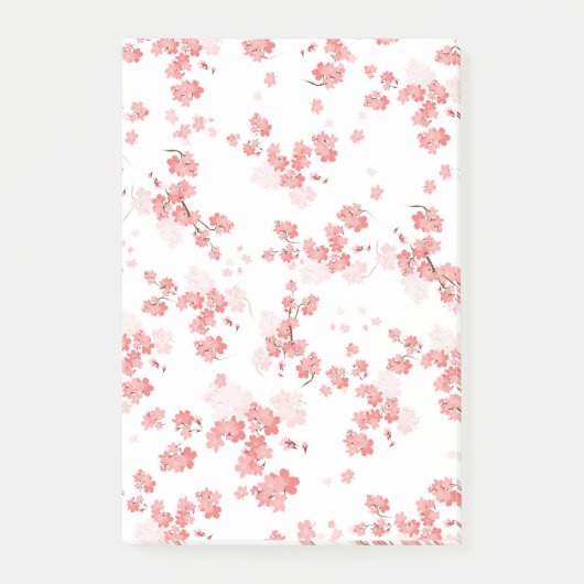 Cherry Blume 2 Post-it Klebezettel (Vorderseite)