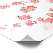 Cherry Blume 2 Poster (Ecke)