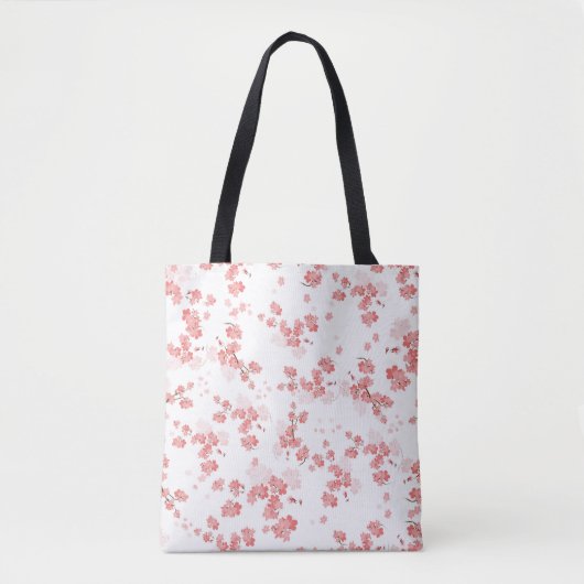 Cherry Blume 2 Tasche (Vorderseite)