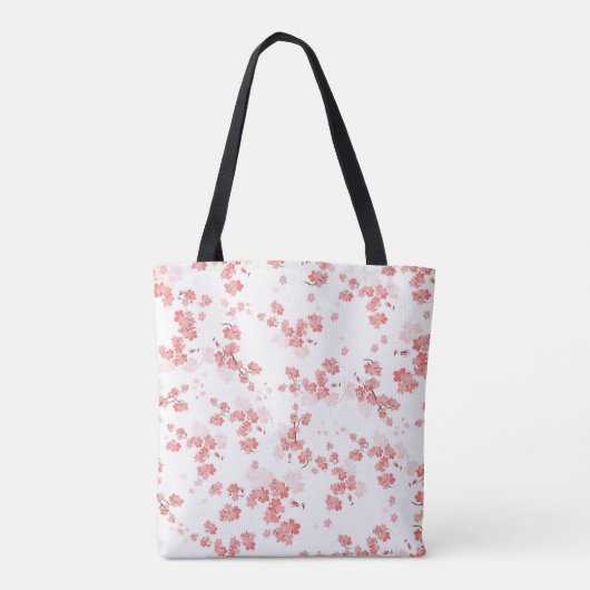 Cherry Blume 2 Tasche (Rückseite)