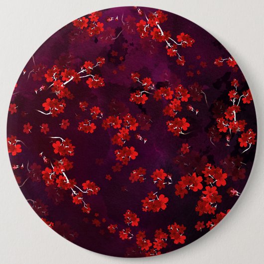 Cherry Blume 3 Button (Vorderseite)