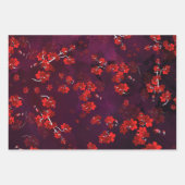 Cherry Blume 3 Geschenkpapier Set (Vorderseite 3)
