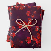 Cherry Blume 3 Geschenkpapier Set (Beispiel)