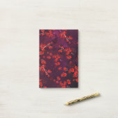 Cherry Blume 3 Post-it Klebezettel (Auf Schreibtisch)