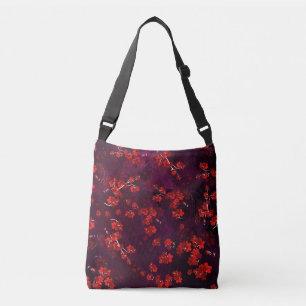 Cherry Blume 3 Tragetaschen Mit Langen Trägern
