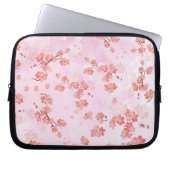 Cherry-Blume Laptopschutzhülle (Vorderseite)