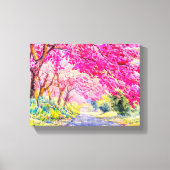 Cherry-Blume Leinwanddruck (Vorderseite)
