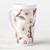 Cherry-Blume-Muster Milchtasse (Linke Ecke)
