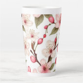 Cherry-Blume-Muster Milchtasse (Vorderseite)