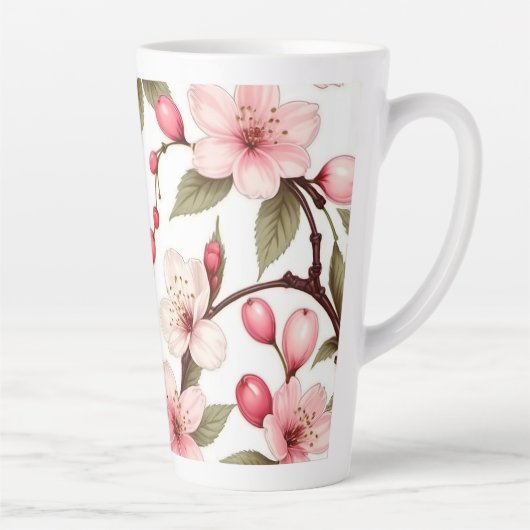 Cherry-Blume-Muster Milchtasse (Rechts)