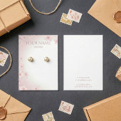 Cherry Bluse Ohrring-Display-Karte