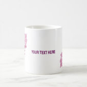 Cherry Blüte Kanji Japanisch Schreiben Kaffeetasse (Mittel)