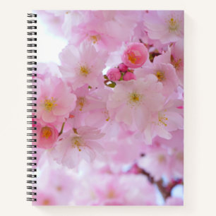 Cherry Blüte Spiral Notebook Notizblock