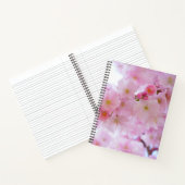 Cherry Blüte Spiral Notebook Notizblock (Innenseite)