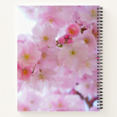 Cherry Blüte Spiral Notebook Notizblock (Rückseite)