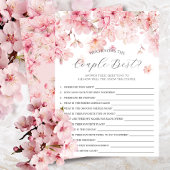 Cherry Blüten, die das beste Spiel kennen Einladung