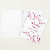 Cherry Blüten Pink White Add Names Wedding Planer (Anzeige)