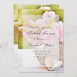 Cherry-Blüten-Rosa-Blume Hochzeit Einladung