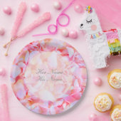 Cherry-Blüten-Rosa-Blume Hochzeit Pappteller (Party)