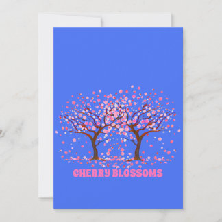 Cherry Blüten Rosa Schneeglobe Einladung