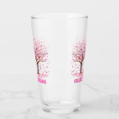 Cherry Blüten Rosa Schneeglobe Glas (Links)