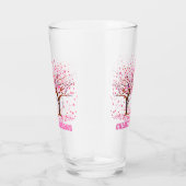 Cherry Blüten Rosa Schneeglobe Glas (Rechts)