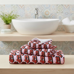 Cherry Bomb Badtuch Set