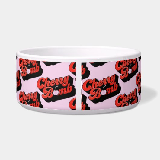 Cherry Bomb Bowl Napf (Rückseite)