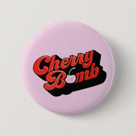 Cherry Bomb Button (Vorderseite)
