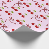 Cherry Bomb Geschenkpapier (Ecke)